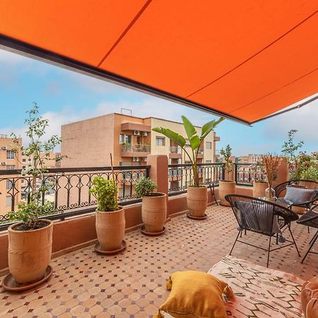 L'Atlas - Appartement Authentique A Gueliz Marrakesh Exterior foto