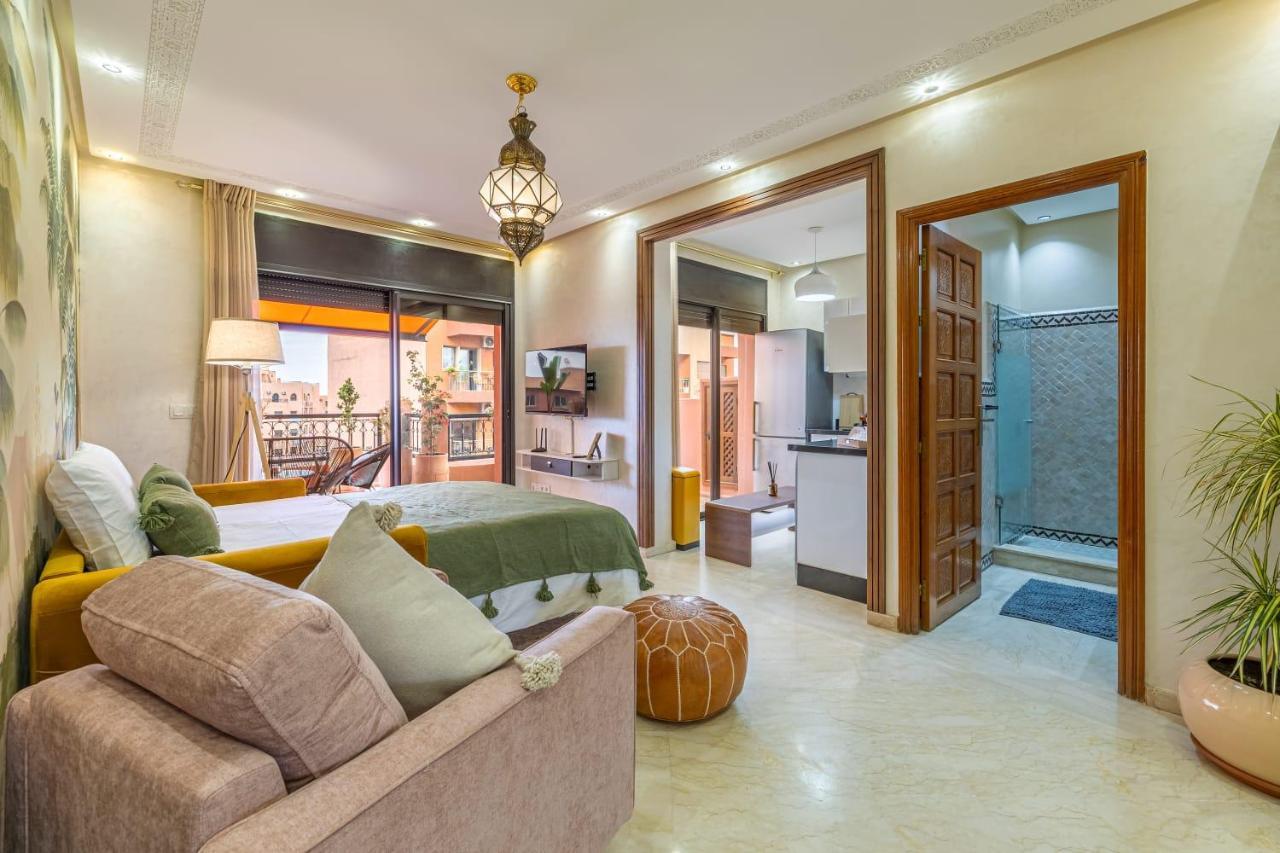 L'Atlas - Appartement Authentique A Gueliz Marrakesh Exterior foto